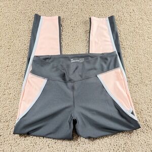 Under Armour Heatgear Compression capri Leggings Womens Large Athletic Workout